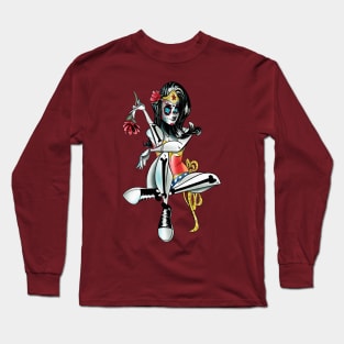 "La Catrina" Long Sleeve T-Shirt